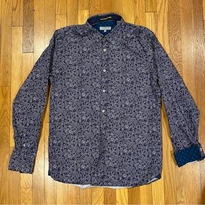 Ted Baker dress shirt men’s size 4 Blue
